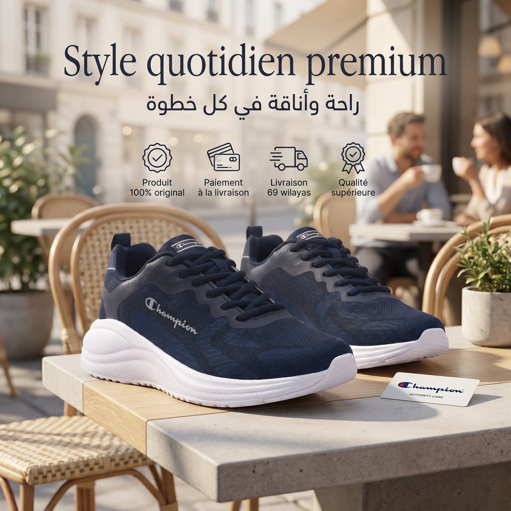 Champion Syphon Script 2.0 Running Inspired Trainers Navy Blue - S22482-BS501 - Image 10