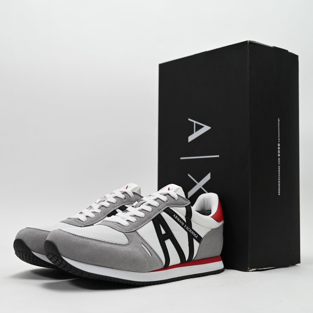 Armani Exchange Retro Running Sneakers - XUX017-XCC68-GR - Image 2