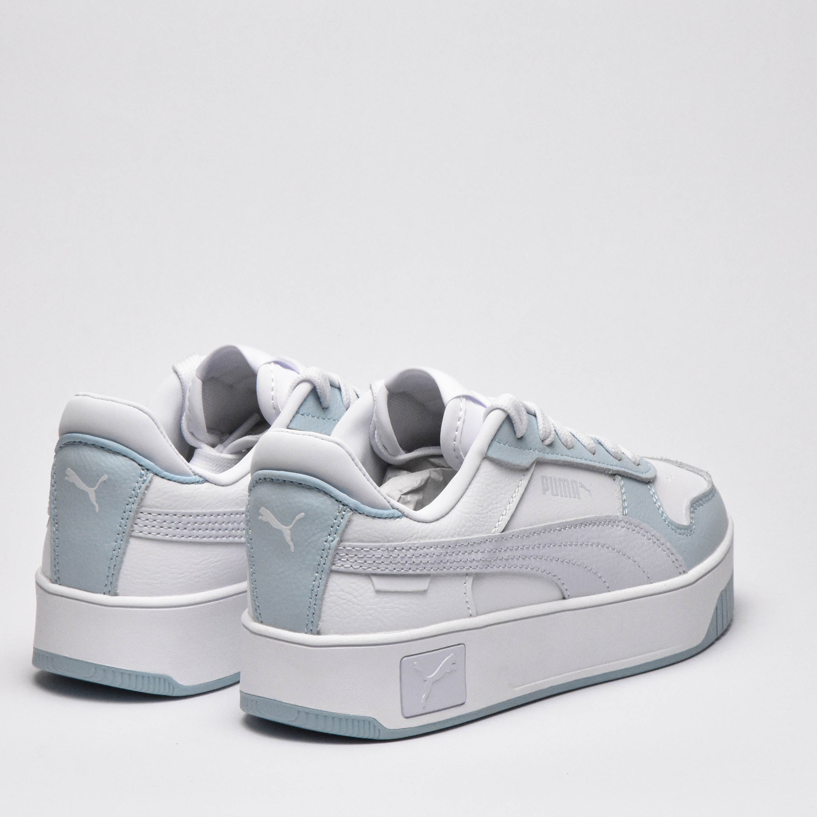 PUMA CARINA STREET JR WHITE SILVER MIST - 393846-07 - Image 7