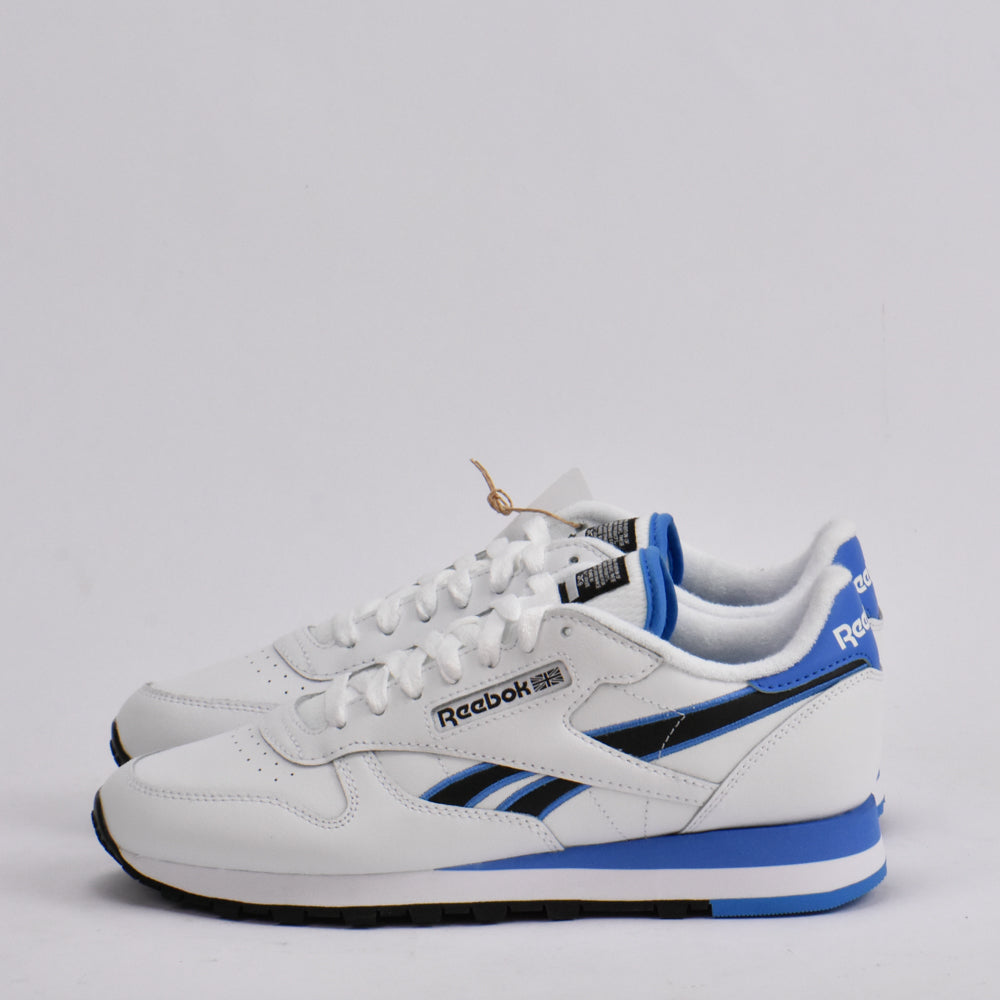REEBOK CLASSIC LEATHER WHITE/BLUE/BLACK - 100201078 - Image 9