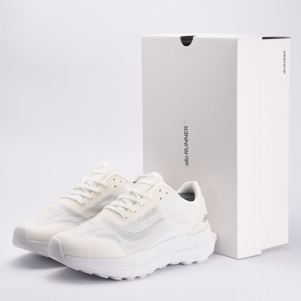 ALO RUNNER SNEAKER - A0590U_WHITE/WHITE - Image 5