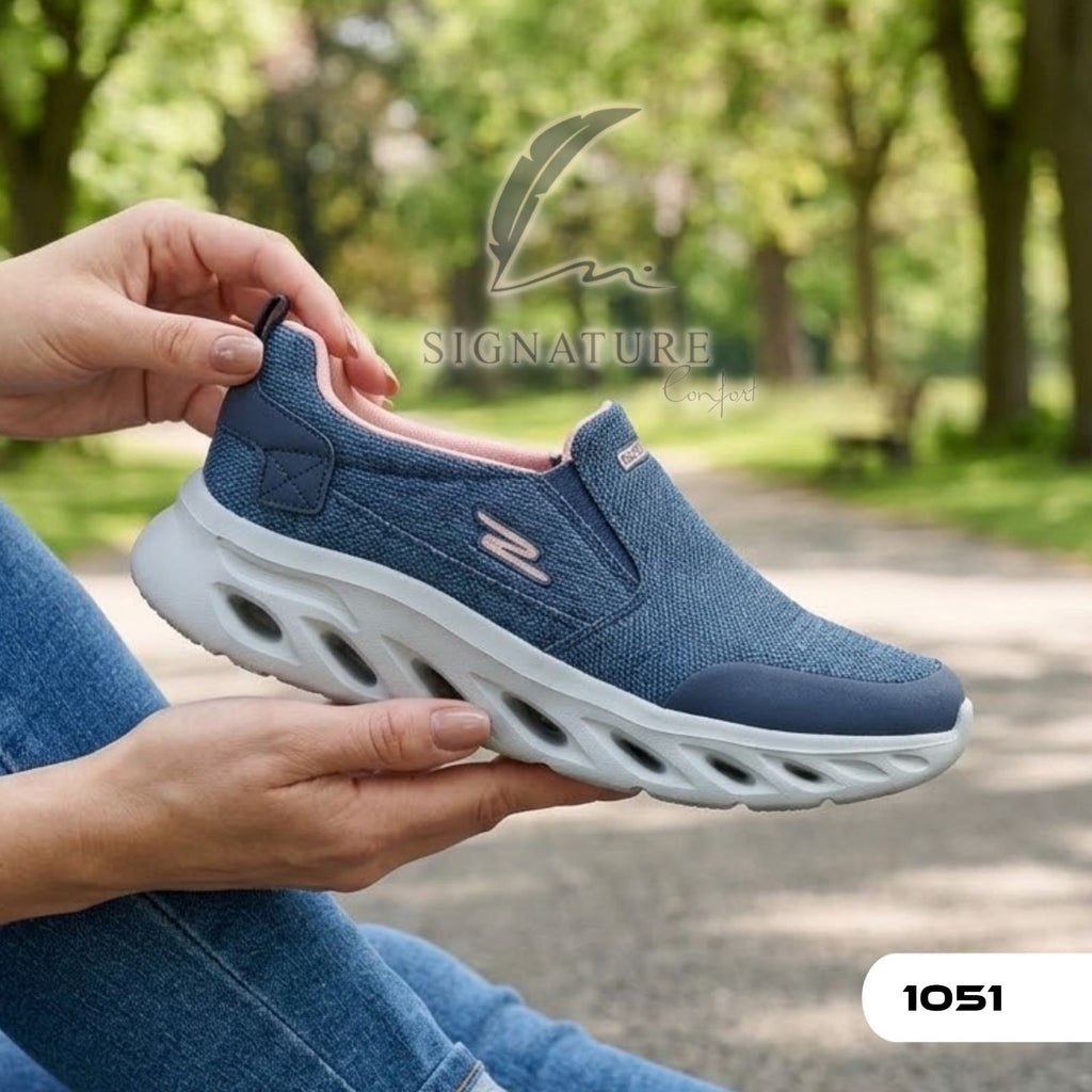 Basket femme 1051 bleu