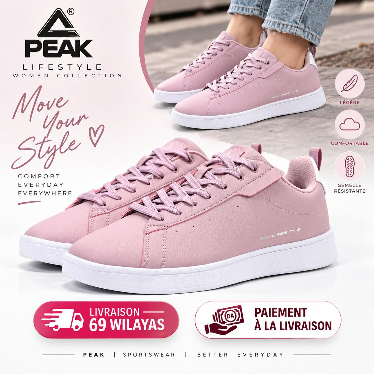 PEAK FOOTWEAR - EW04358B-Y719 - Image 1