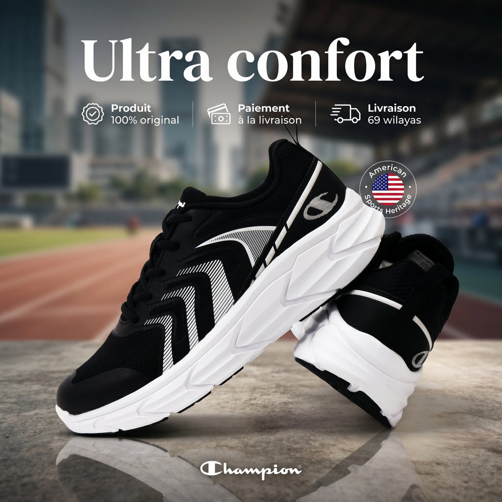 Champion FX RT Trainers Low Black - S22481-KK010 - Image 11
