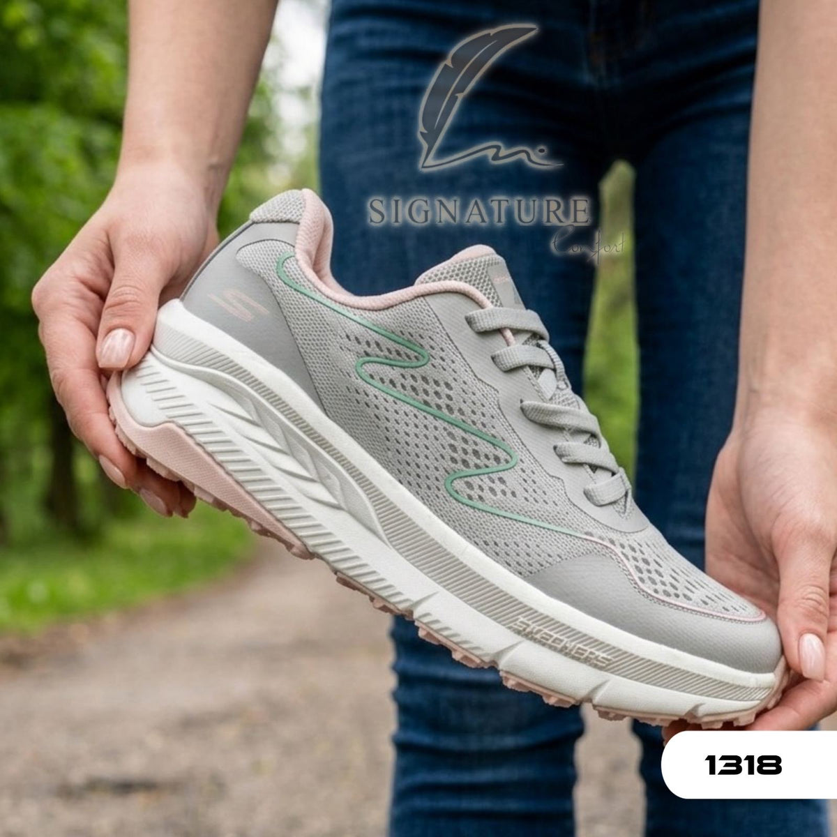 Basket Femme 1318 gris