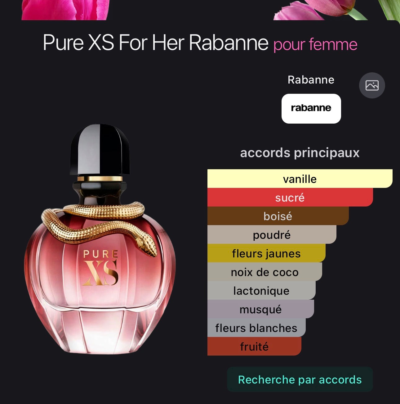 Pure XS For Her Rabanne pour femme 👩