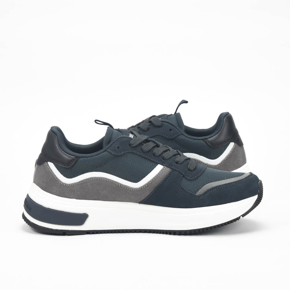 Harmont And Blaine Suede And Fabric Sneakers. EFM252.050.A60.A6