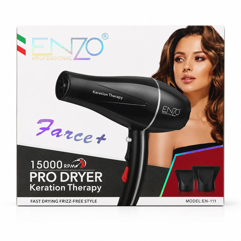 ENZO Professional Keratin Therapy EN-111 Hair Dryer - EN-111 - Image 5