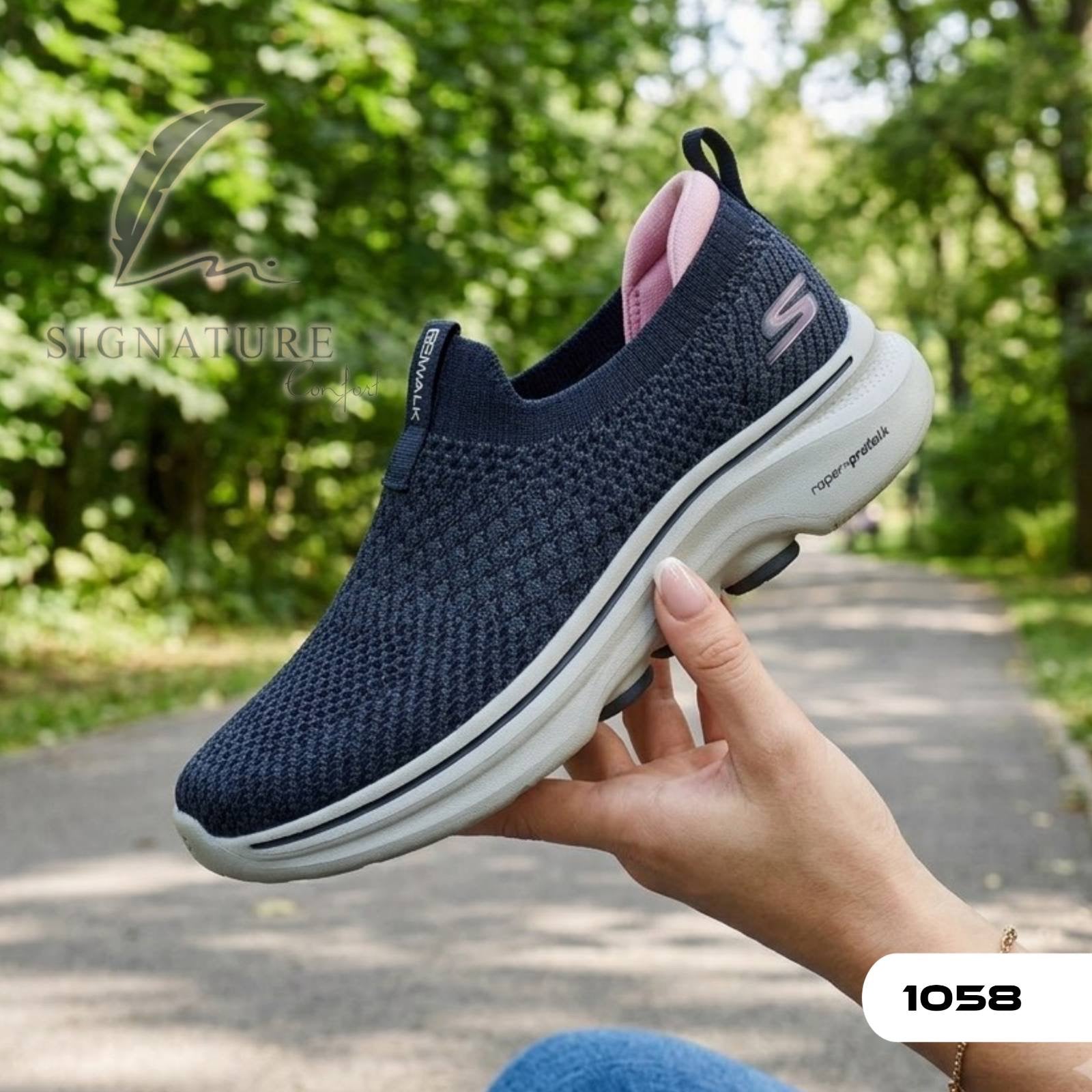 Basket femme 1058 bleu