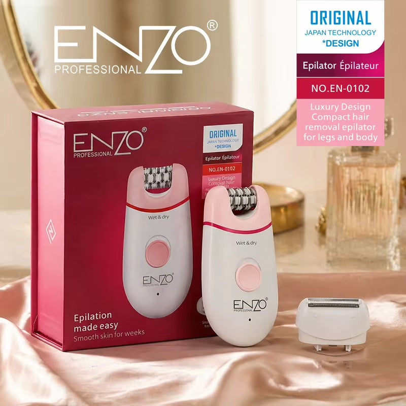 ENZO Épilateur Électrique 2 en 1 Rechargeable - EN-0102 - Image 3