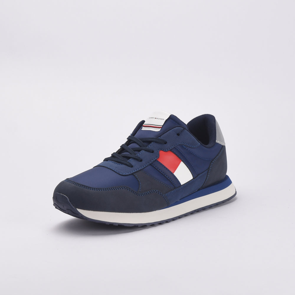 TOMMY HILFIGER FLAG LOW CUT LACE-UP 800-BLUE - T3X9-33130-0316800 - Image 4