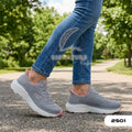 Basket femme 2501 gris claire