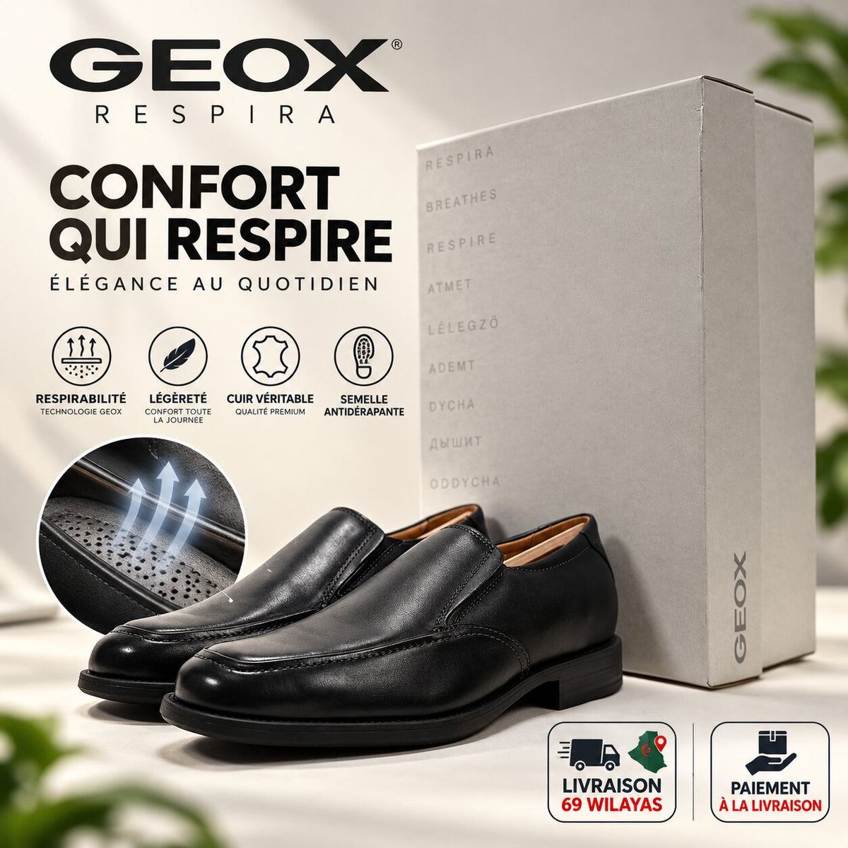 GEOX - FOOTWEAR - U2257Z00043-C9999 - Image 1