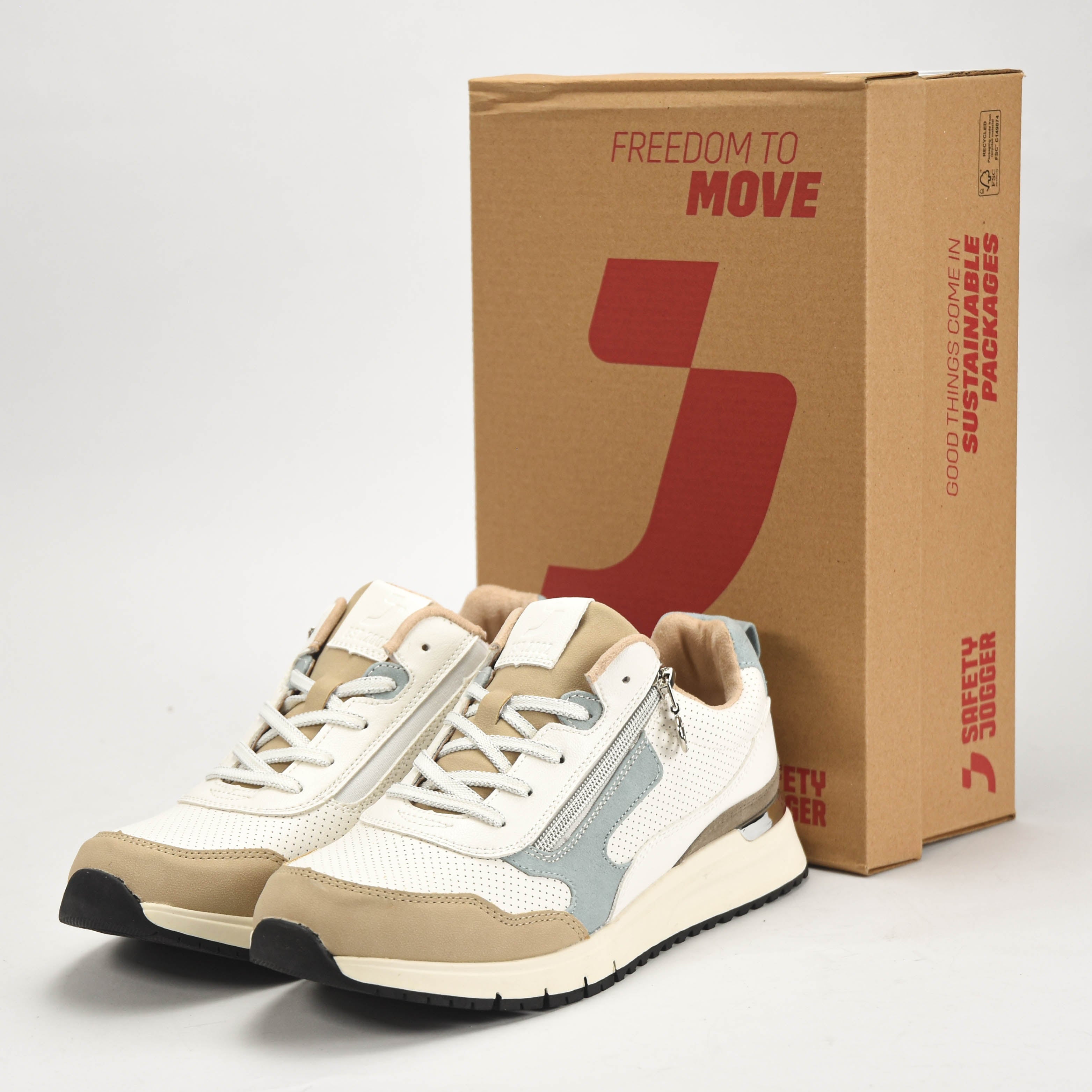 SAFETY JOGGER SHOES - 611800-WHT-SAF - Image 9