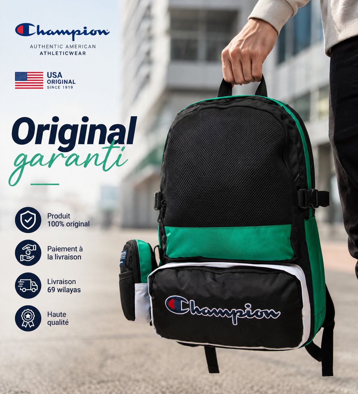 Champion Lifestyle Backpack - 805409-KK001 - Image 1