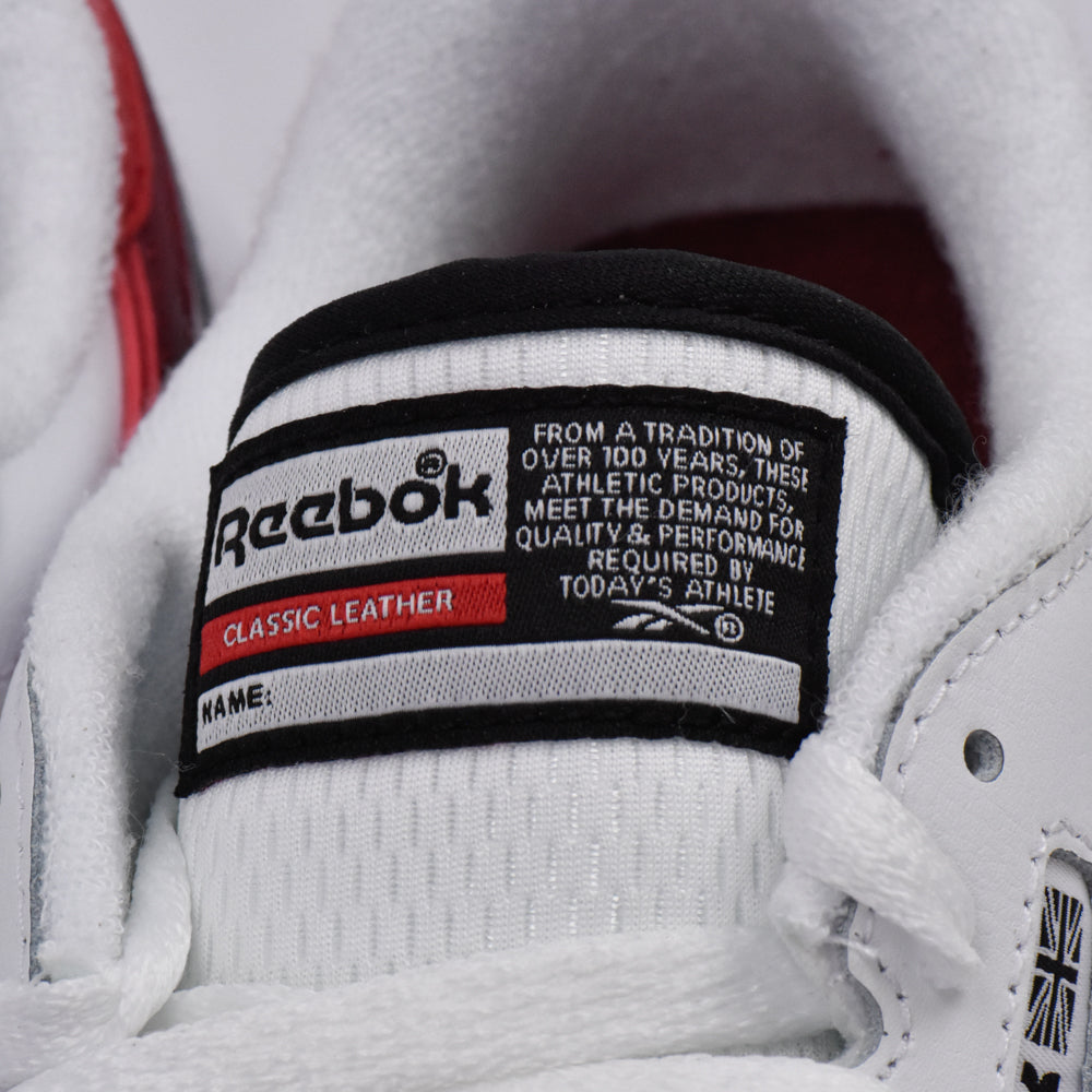 REEBOK CLASSIC LEATHER WHITE/RED/BLACK - 100201077 - Image 3