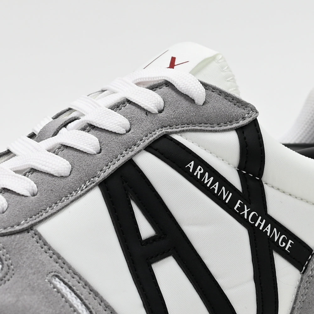 Armani Exchange Retro Running Sneakers - XUX017-XCC68-GR - Image 4
