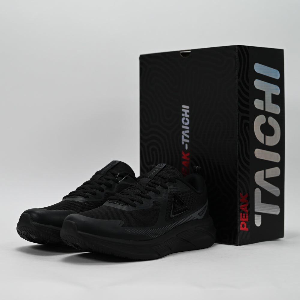 PEAK Running Shoes, All Black - EXT261317H-Y291 - Image 9