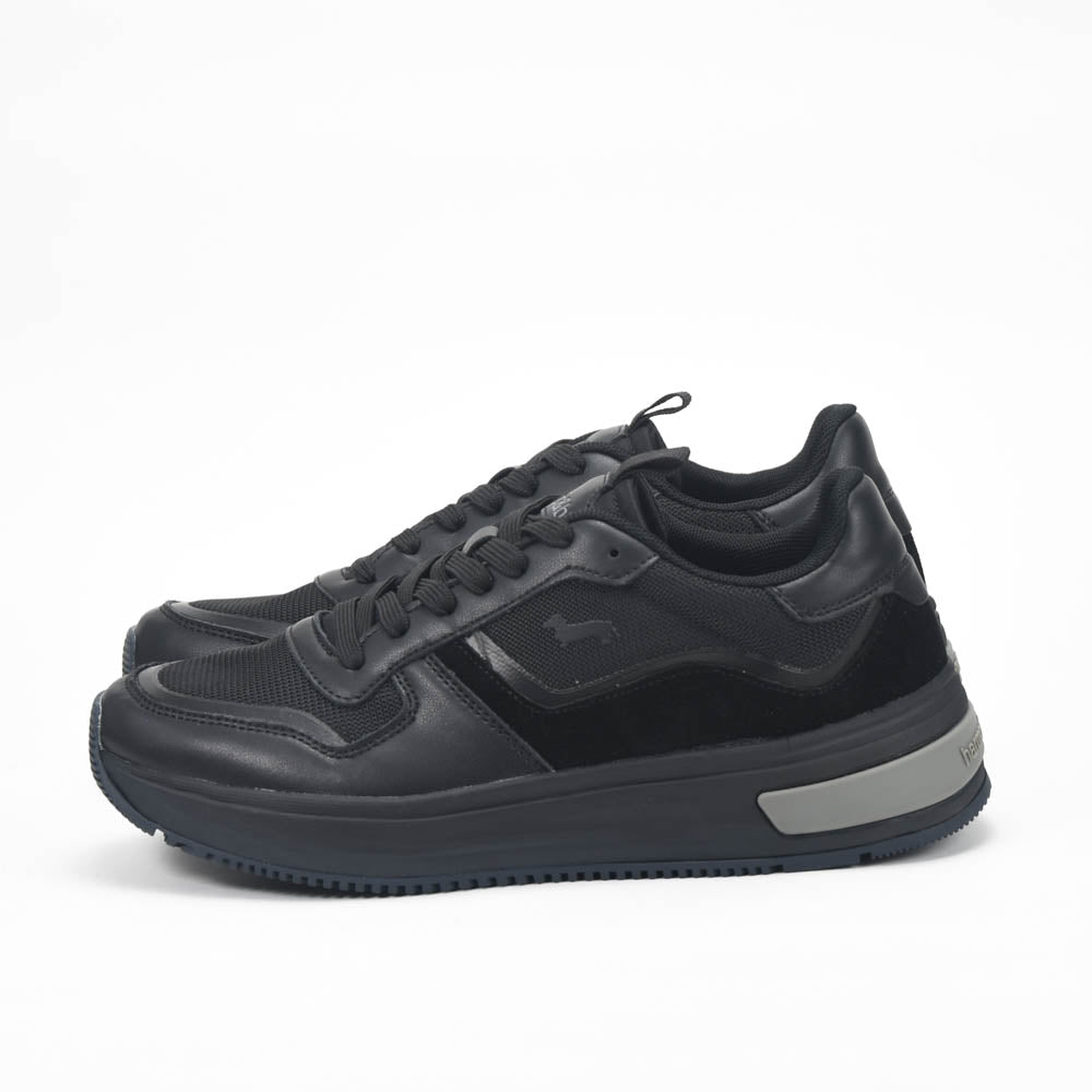 Harmont And Blaine Suede And Fabric Sneakers. EFM252.050.A40.A4