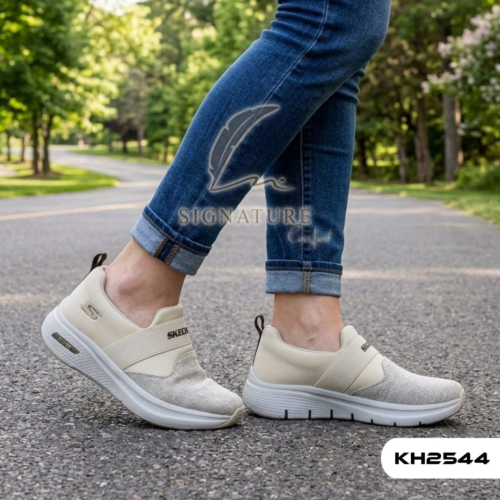 Basket femme KH2544 beige