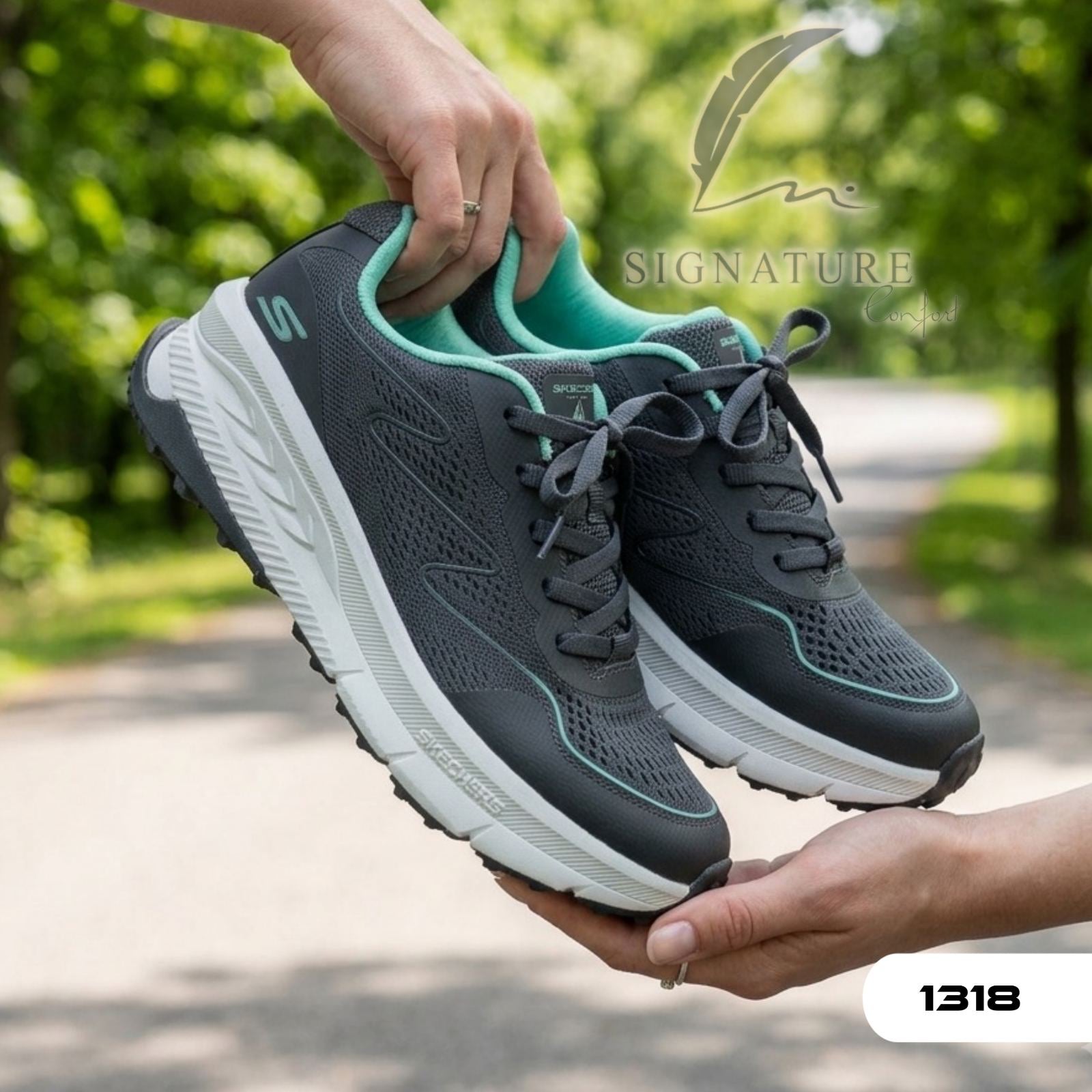 Basket 1318 gris foncé