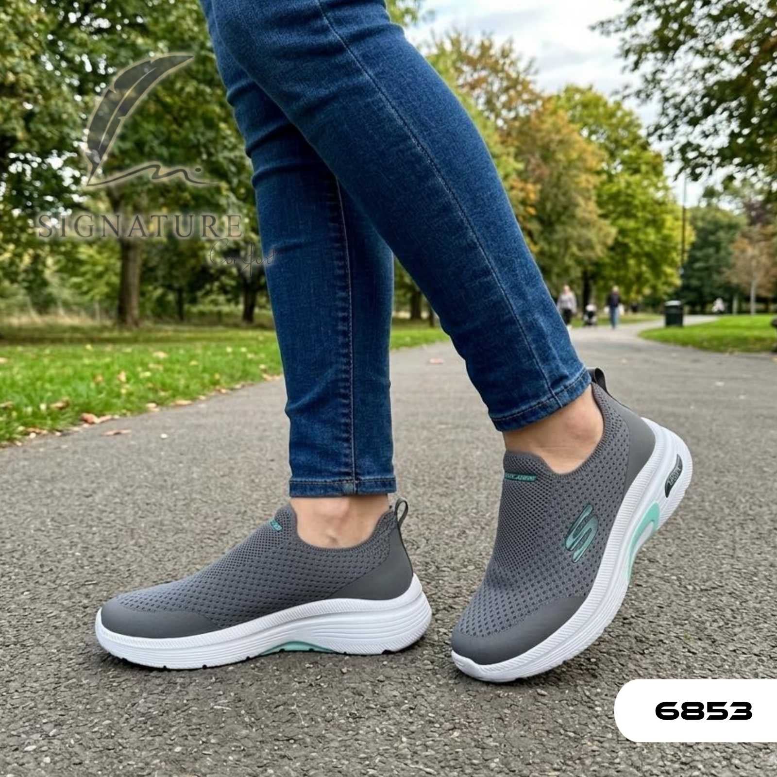 Basket Femme 6853 gris