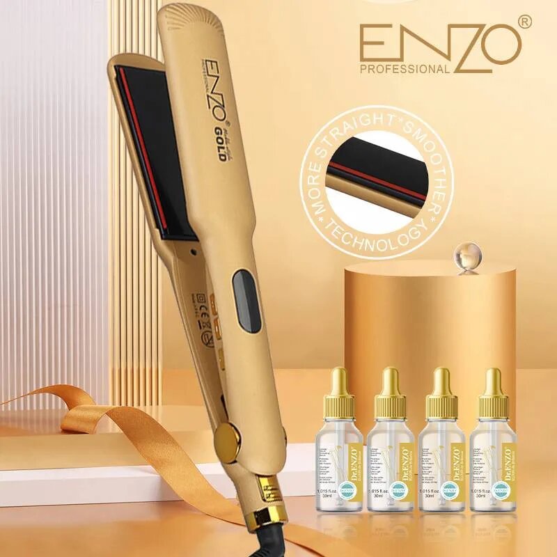 ENZO Professional Gold EN-3982 Hair Straightener - EN-3982 - Image 6