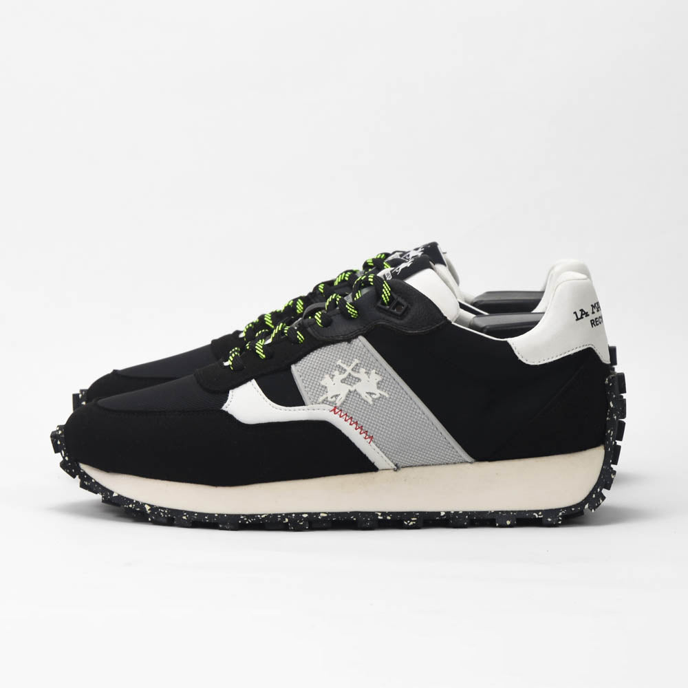 LA MARTINA SCARPA UOMO SUEDE ECO TEX NYLON ECO NERO - LFM231-030-4330 - Image 2