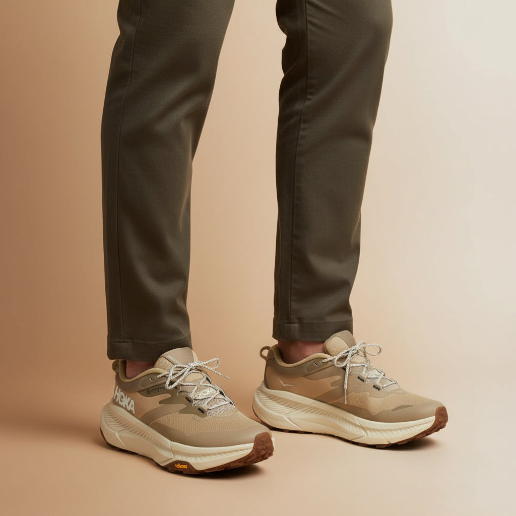 HOKA Transport GORE-TEX Dune Eggnog Sneakers - 1133958-DEGG - Image 6