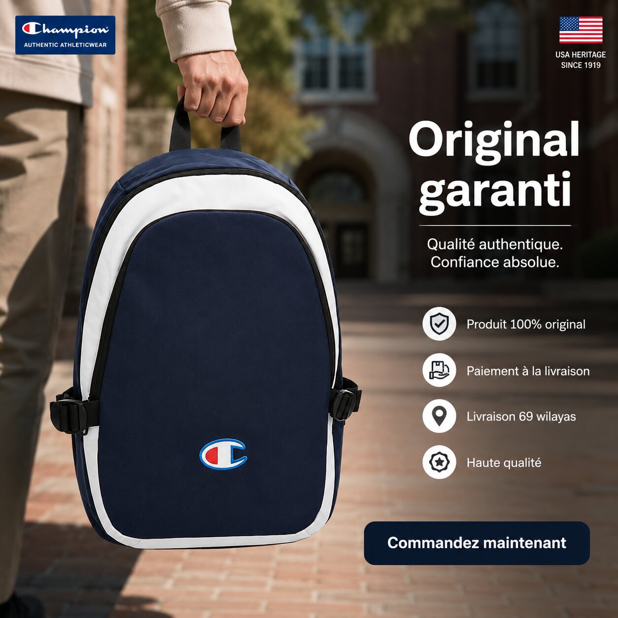Champion Lifestyle Retro Sport Backpack - 806047-BS501 - Image 1