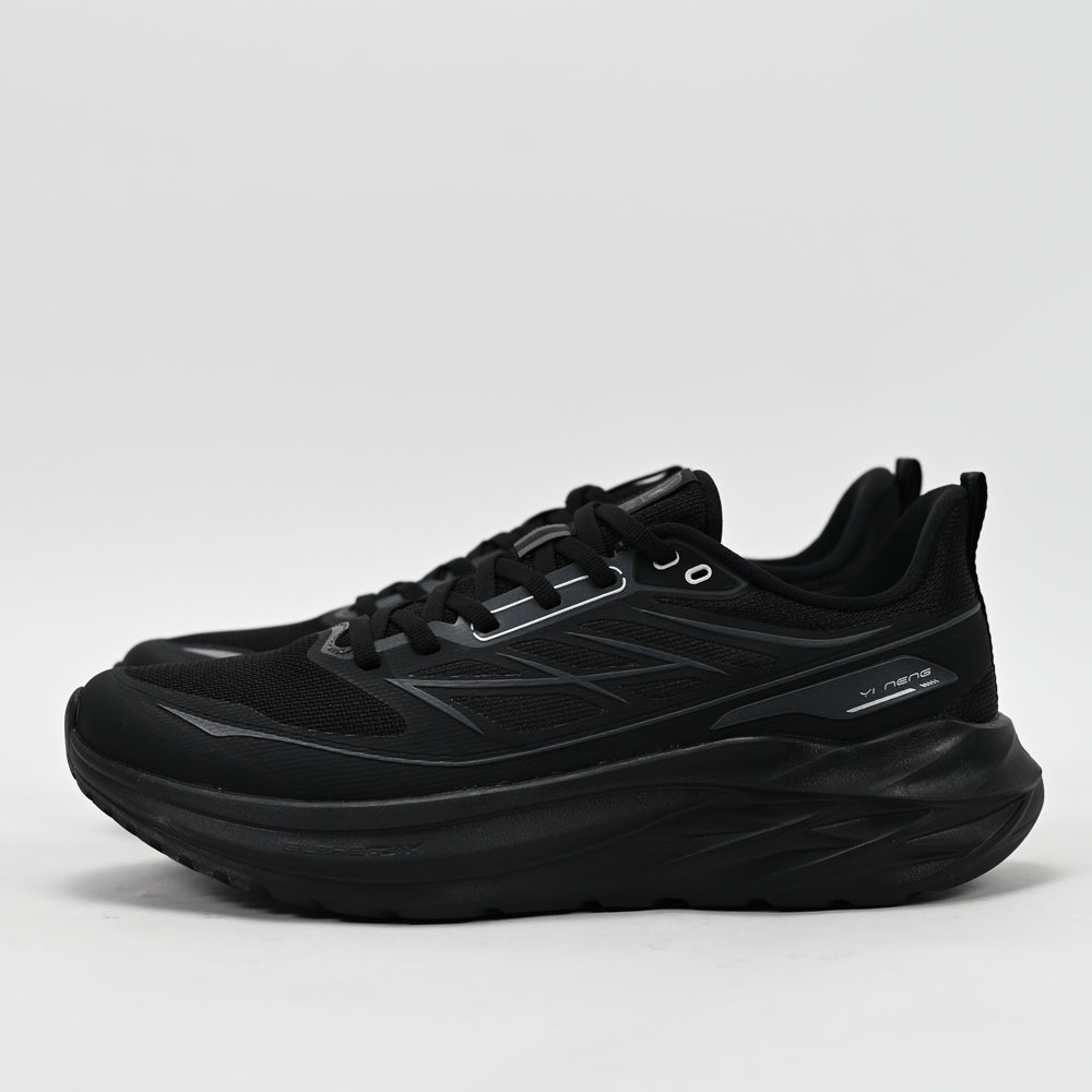 ERKE Men's Running Shoes, Black/Charcoal - 11126103311-005 - Image 2