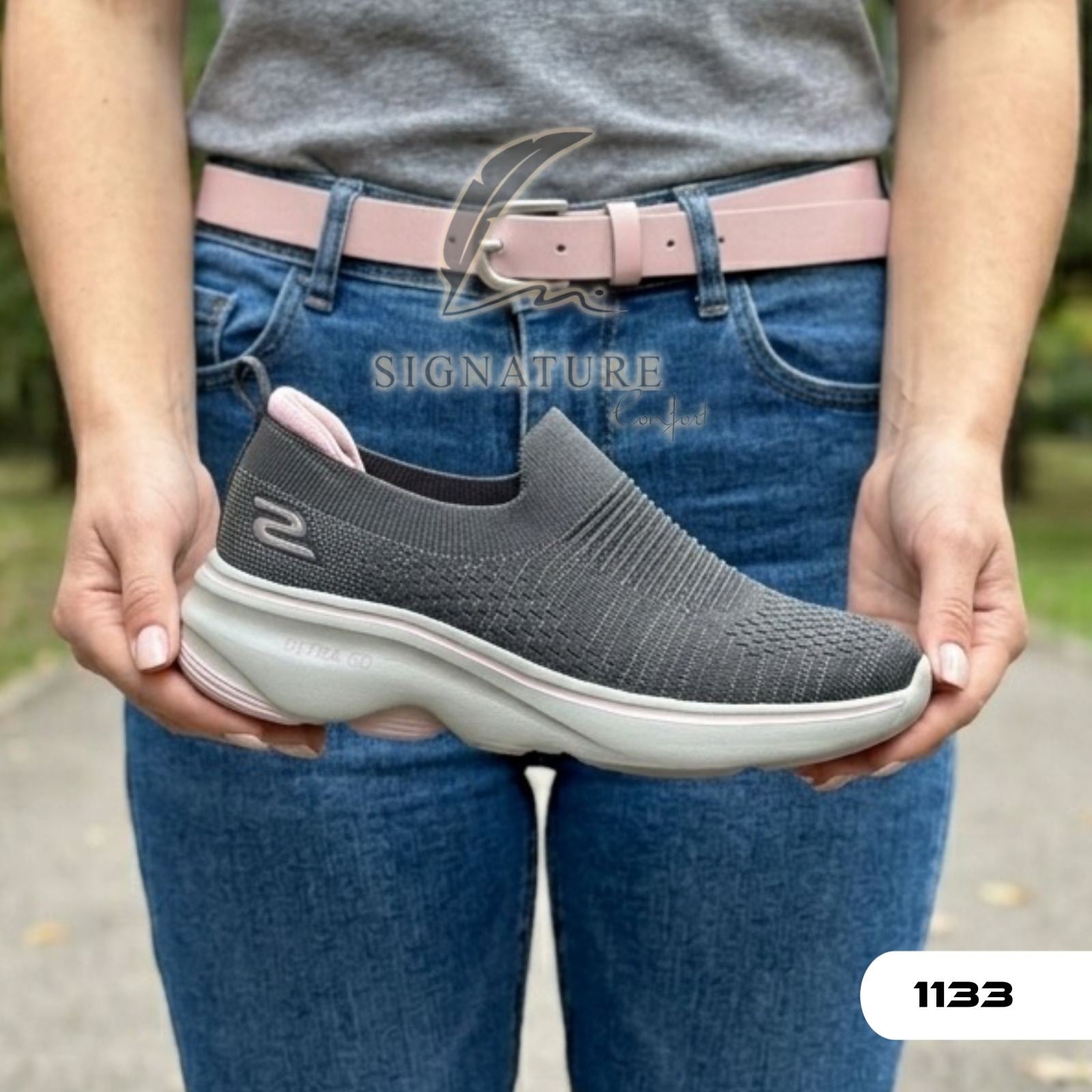 Basket femme 1133 gris