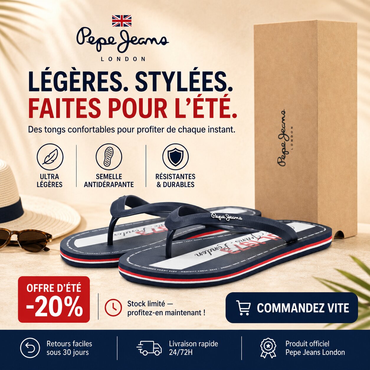 Pepe Jeans Whale Club Flip Flops - PMS70165-595 - Image 10