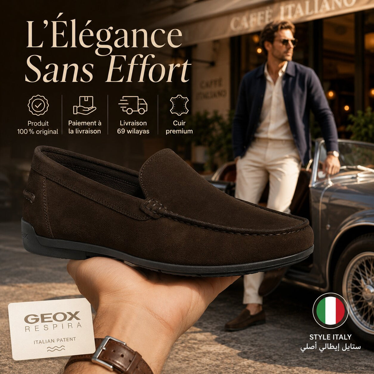 Geox Homme Mocassins - U55Q3A00022-C6006 - Image 2