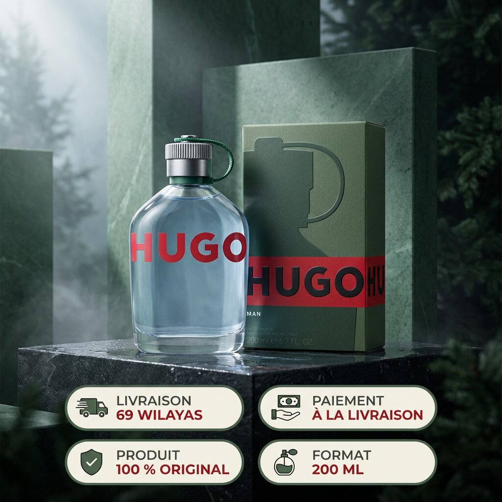 Hugo Boss HUGO Man Eau de Toilette 200 ml - 3614229823776 - Image 1