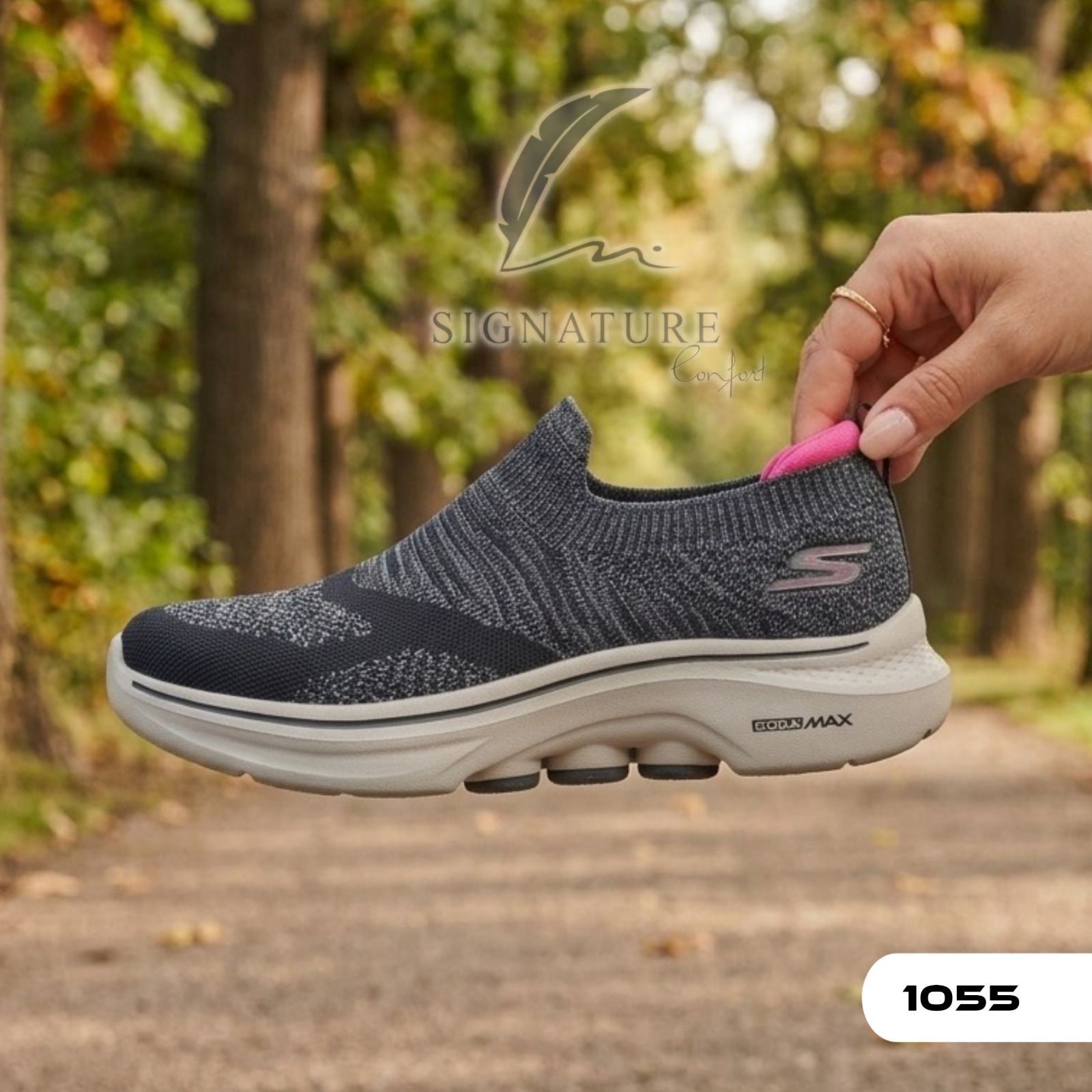 Basket femme 1055 bleu