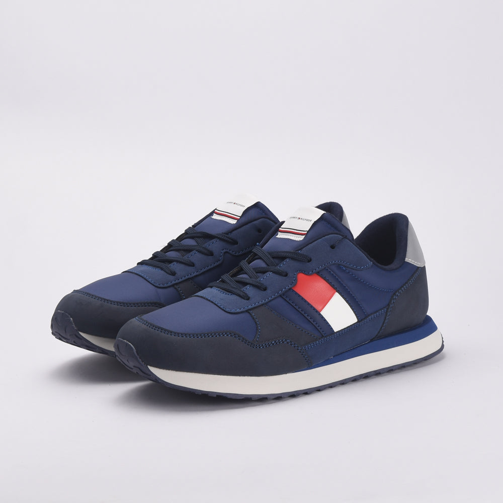 TOMMY HILFIGER FLAG LOW CUT LACE-UP 800-BLUE - T3X9-33130-0316800 - Image 2