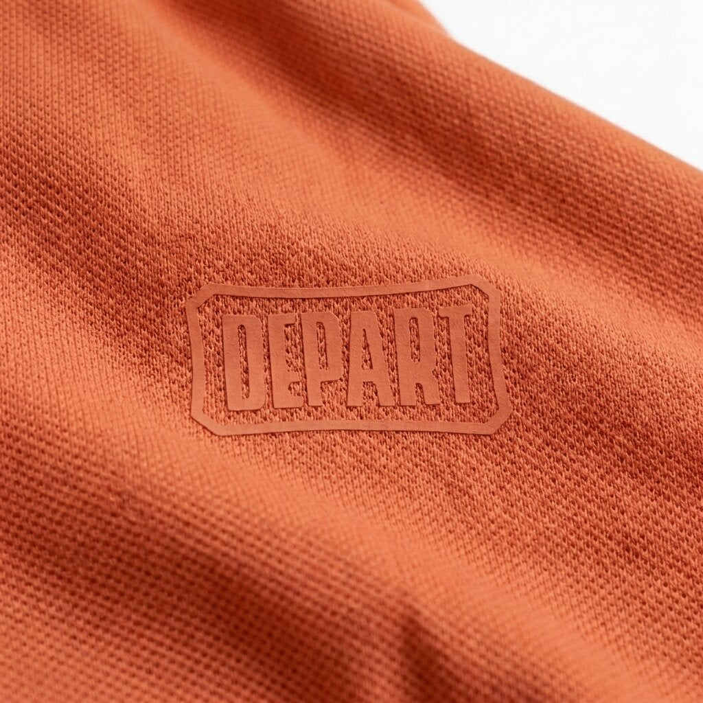 DEPART POLO. G23-003391-BROWN05