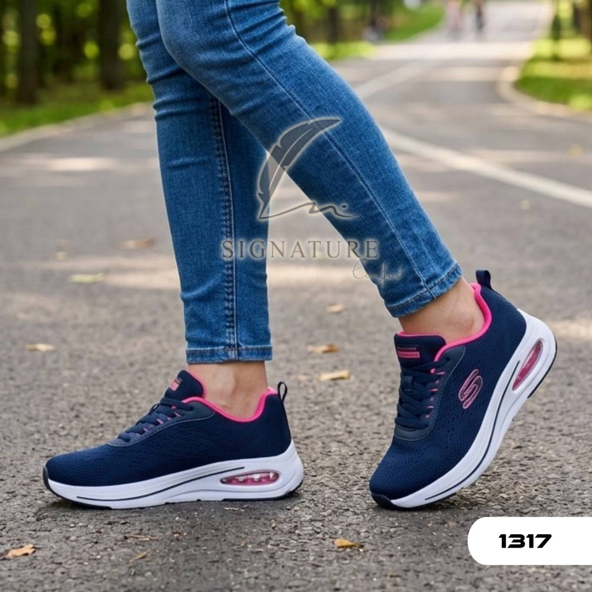 Basket Femme 1317 bleu