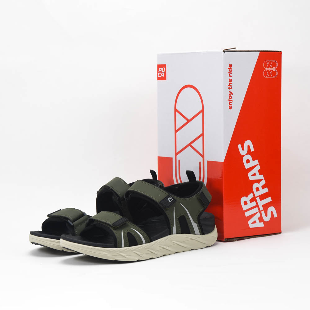 Puca Sandales Fangs Olive. 11359