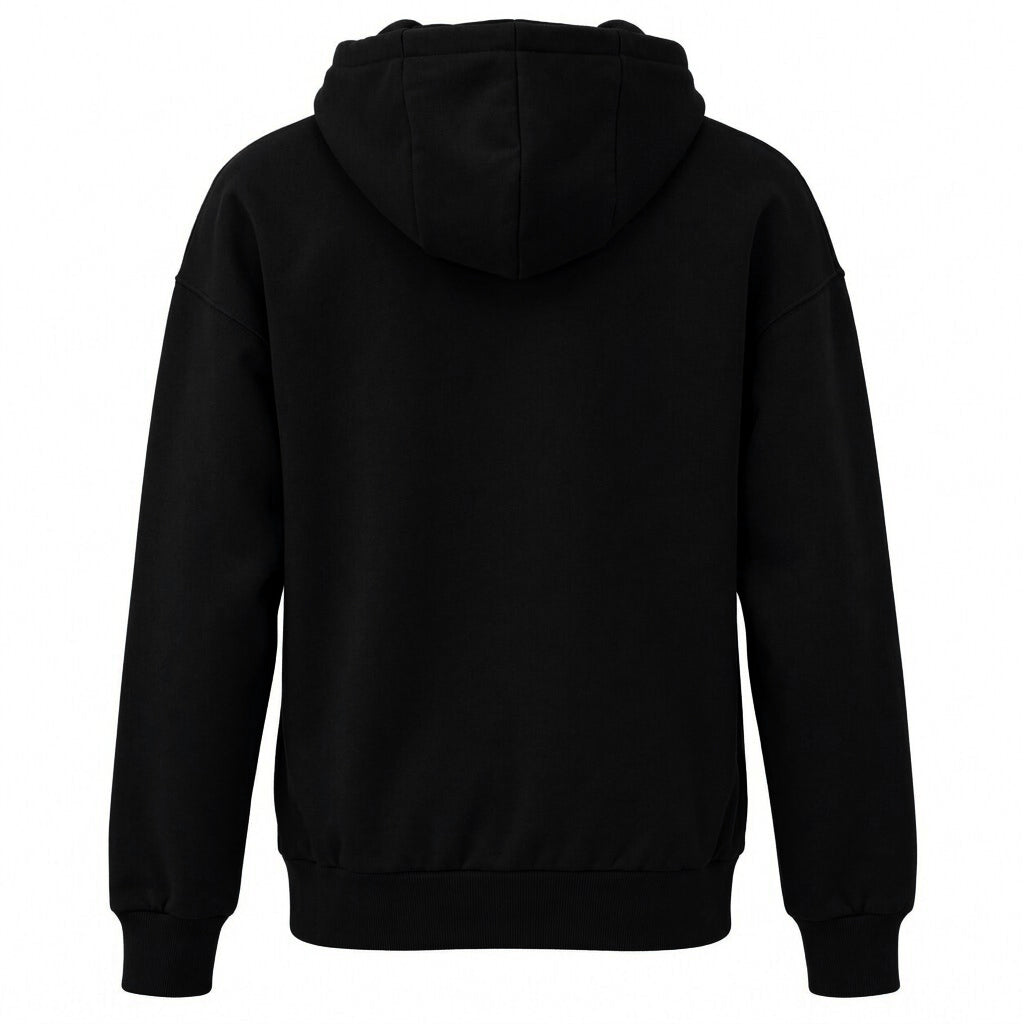 LUMBERJACK HOODIE - LBJ-00204-BLK - Image 3