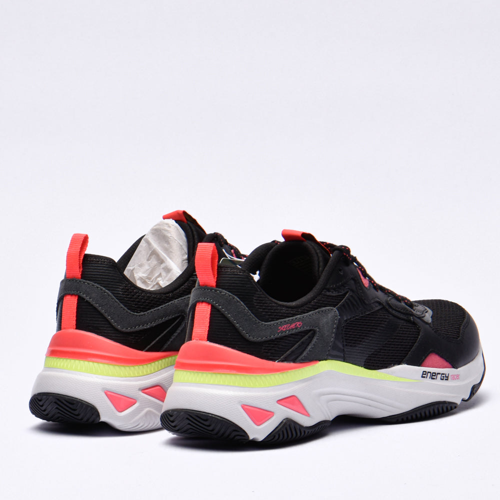 SKECHERS ENERGY RACER-EMBRACE HER BLACK/CORAL - 149370/BKCL - Image 7