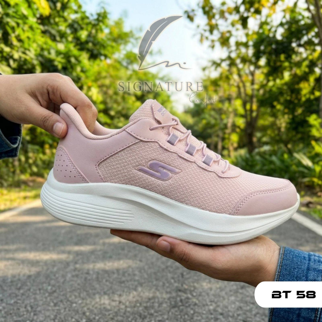 Basket femme bt58 rose