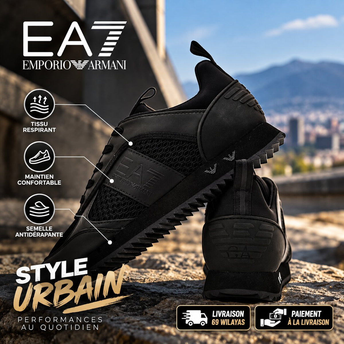 EMPORIO ARMANI SHOES - X8X027XK050T096 - Image 1