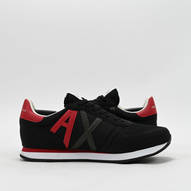 Armani Exchange Retro Running Sneakers - XUX017-XCC68-BRED - Image 9