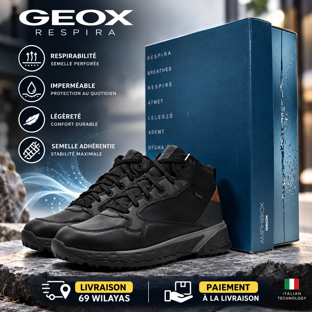 GEOX - FOOTWEAR - U26F0D04346-C9999 - Image 1