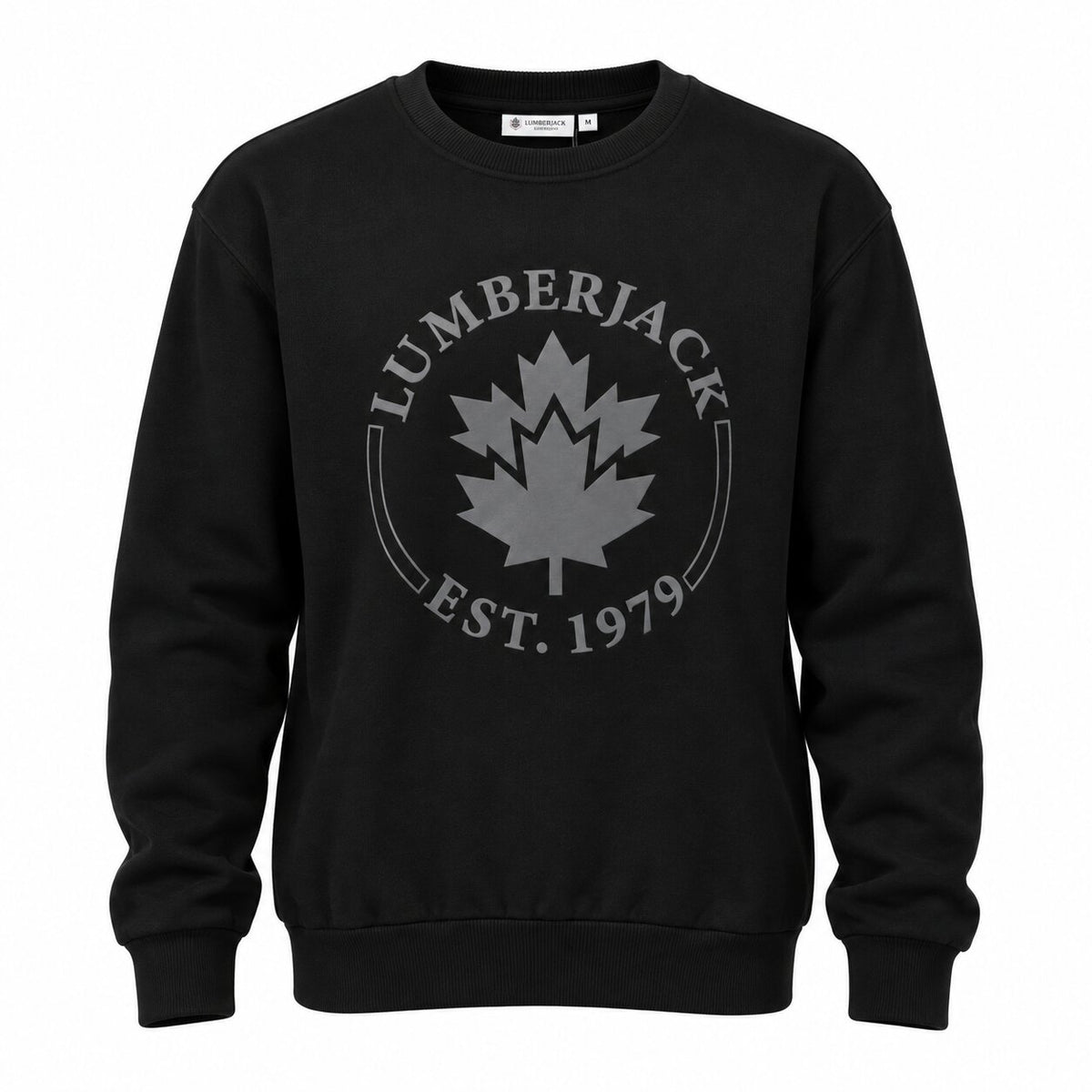 LUMBERJACK SWEAT SHIRT - LBJ-00602-BLK - Image 4