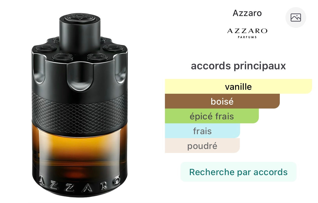 The Most Wanted Parfum Azzaro pour homme 👨