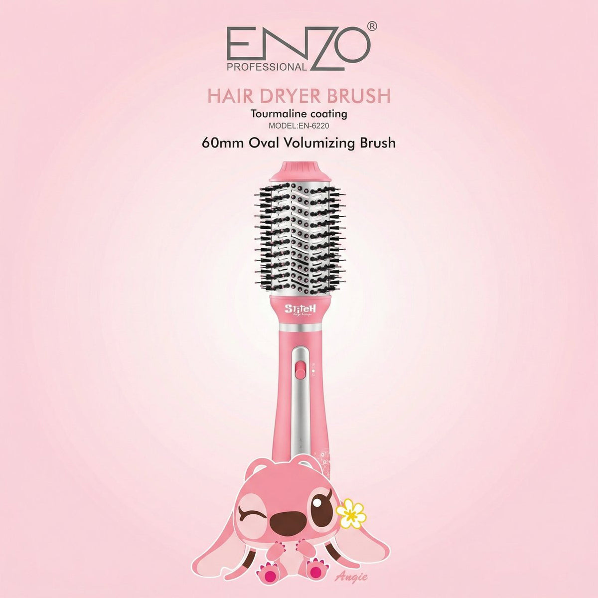 ENZO PROFESSIONAL BROSSE SOUFFLANTE - EN-6220 - Image 1