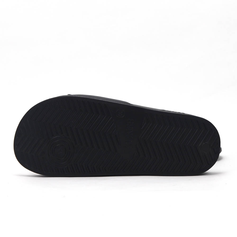 SUN68 Logo Black Slippers X36110-11